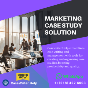 Marketing Case Study Solution