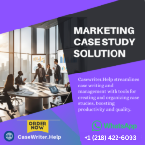 Marketing Case Study Solution